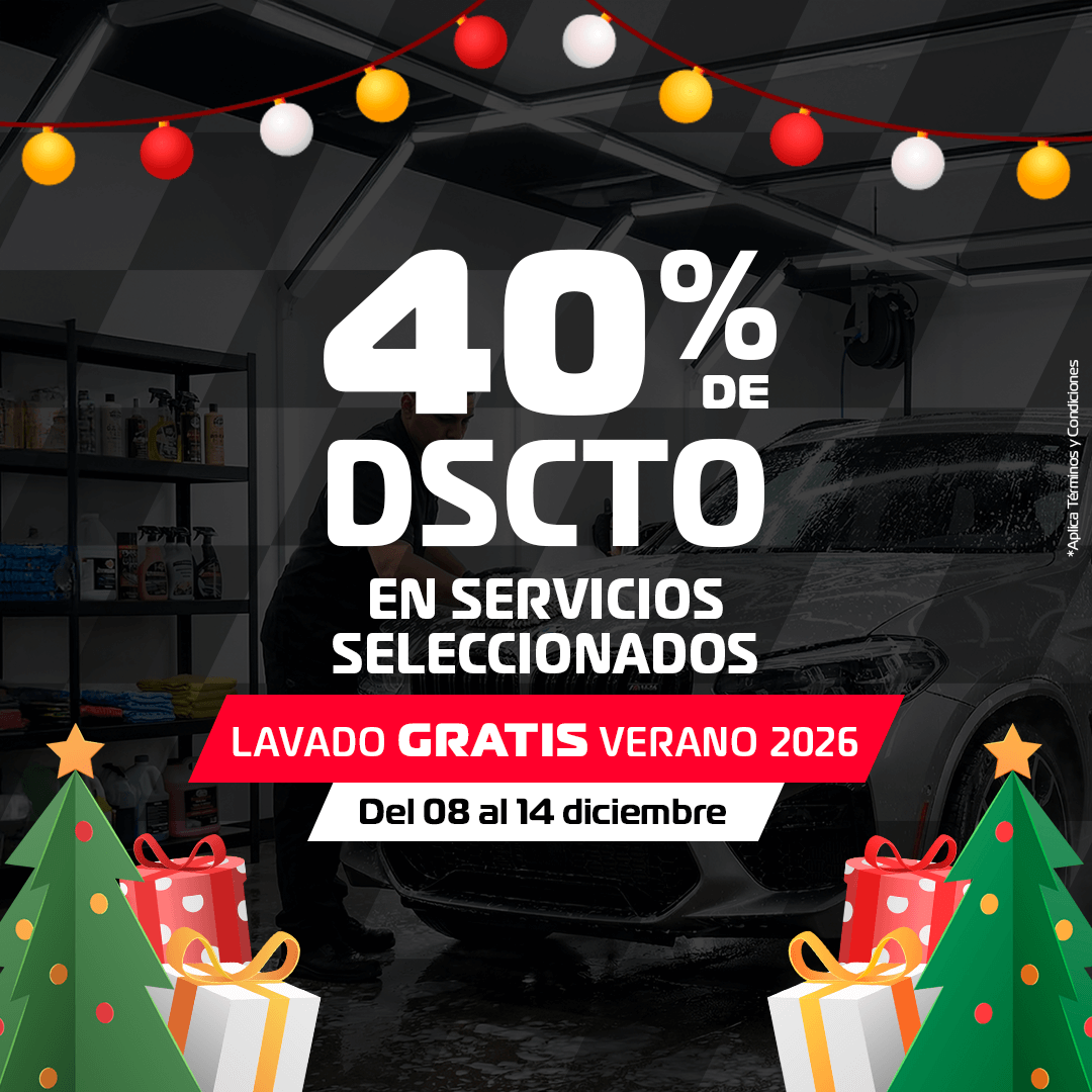 40% en servicios seleccionados